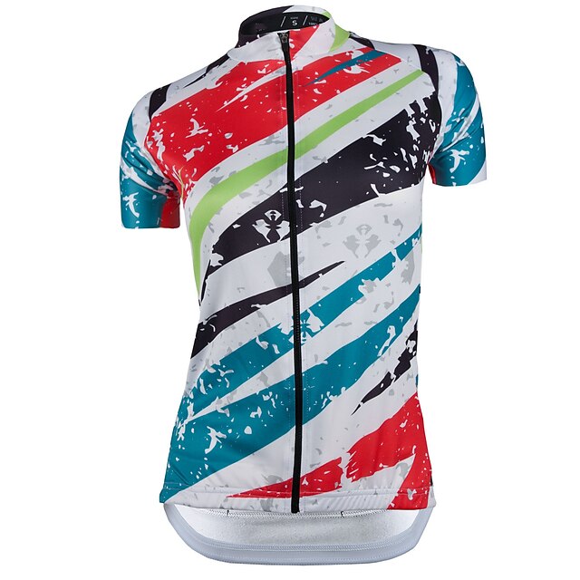 

21Grams Women's Short Sleeve Cycling Jersey Summer Spandex Red Bike Top Mountain Bike MTB Road Bike Cycling Quick Dry Moisture Wicking Sports Clothing Apparel / Stretchy / Athleisure