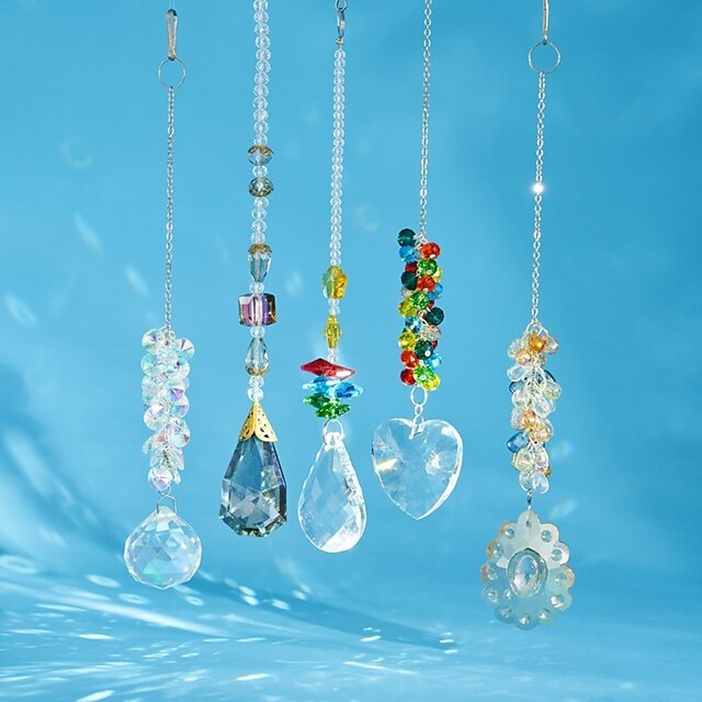 

Colorful Sun Catcher Ornament DIY Pendant Outdoor