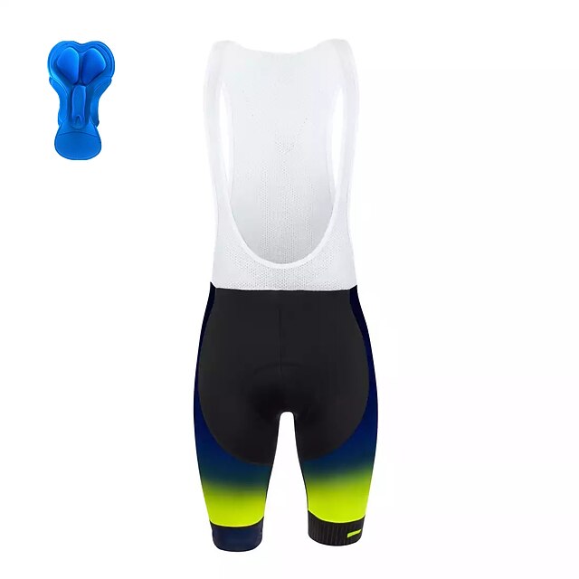21Grams® Per uomo Salopette da ciclismo Bicicletta Pantaloncini imbottiti  di protezione Pantaloni Ciclismo da montagna Cicismo su strada Gli sport  Gradiente Giallo Pad 3D Traspirante Asciugatura del 9043778 2022 a $22.39