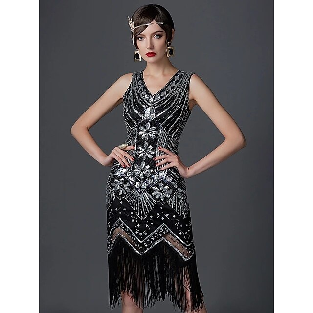 Roaring 20s 1920s Cocktail Dress Vintage Dress Flapper Dress Dress ...