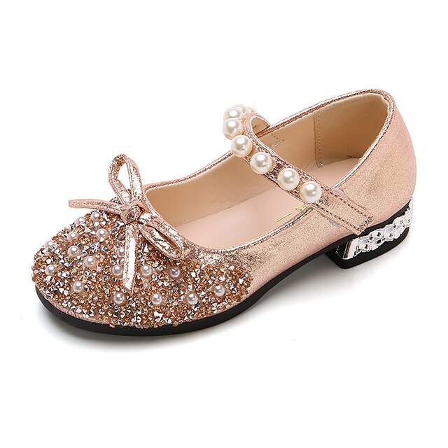 Shoes & Bags Kids Shoes | Girls Flats Flower Girl Shoes Childrens Day PU School Shoes Big Kids(7years +) Little Kids(4-7ys) Part