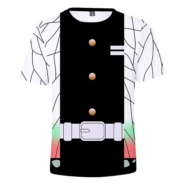 

Inspired by Demon Slayer: Kimetsu no Yaiba Kochou Shinobu T-shirt Cartoon 100% Polyester Anime Harajuku Graphic Kawaii T-shirt For Men's / Women's / Couple's
