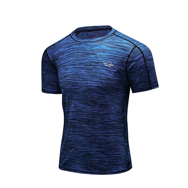 Sports & Outdoors Running, Jogging & Walking | Mens Compression Shirt Running Base Layer Top Athletic Athleisure Summer Spandex 