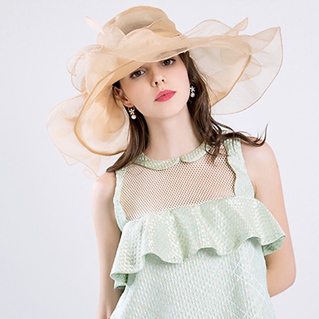 

Women's Classic Timeless Bucket Hat Sun Hat Party Dailywear Holiday Floral Floral Beige Black Hat Portable Windproof Comfort