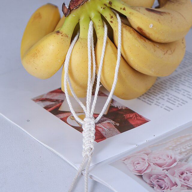 

Hand Woven Banana Rope Small Cotton Rope Basket