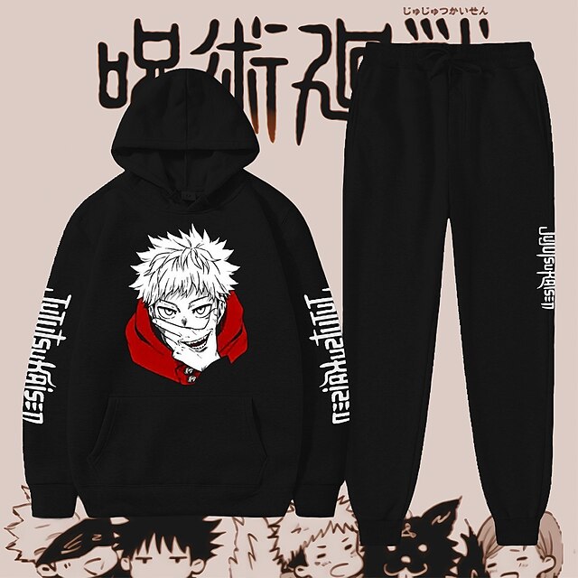 Toys & Hobbies Cosplay & Costumes | Inspired by Jujutsu Kaisen Itadori Yuji Pants Outfits 100% Polyester Anime Harajuku Graphic 