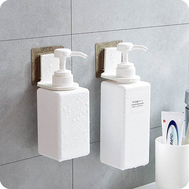 Home & Garden Bath Accessories | 10pcs Bathroom Shower Gel Rack Bathroom Storage Shampoo Rack Wall Hole Free Hand Sanitizer Bott