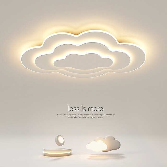 Lights & Lighting Pendant Lights | 55 cm Ceiling Light LED Cloud Design Restaurant Lamp Modern Nordic Style Bedroom Childrens Ro