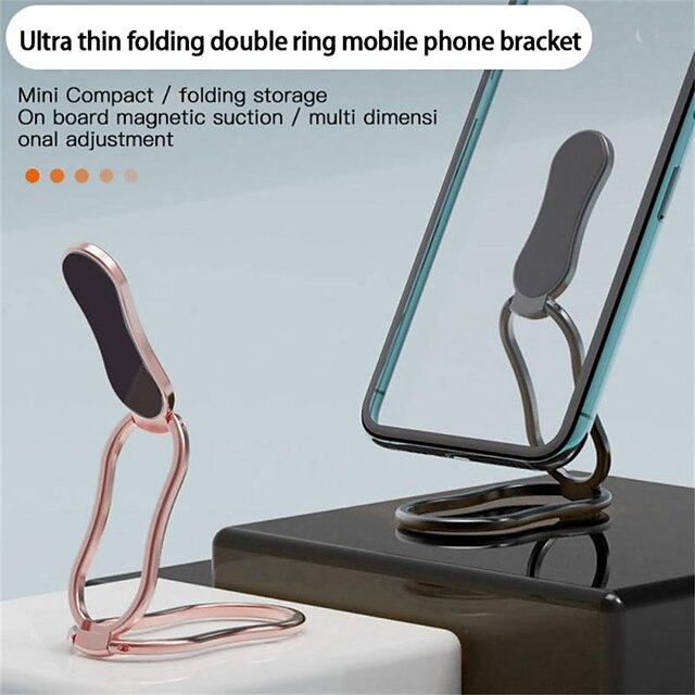 Phones & Accessories Phone Mounts & Holders | Mobile Phone Ring Buckle Stand Bracket Ultrathin Magnetic Suction Type Mobile Phon