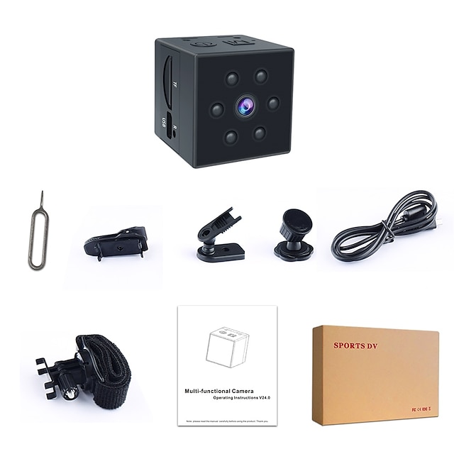  MD23 كاميرا IP 1080P HD مصغرة لاسلكي كشاف الحركة والتوصيل والتشغيل ليلة الرؤية في الخارج الدعم
