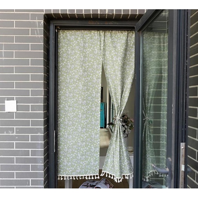 Ambijentalni osobni pogodan  zavjesa za vrata privatnost ulazna vrata zavjesa za seosku kuću zelena  zavjesa za dom prozorske zavjese za terasu francuska vrata ulazna vrata  bočna zavjesa iz 9078824 2022 . – $16.79