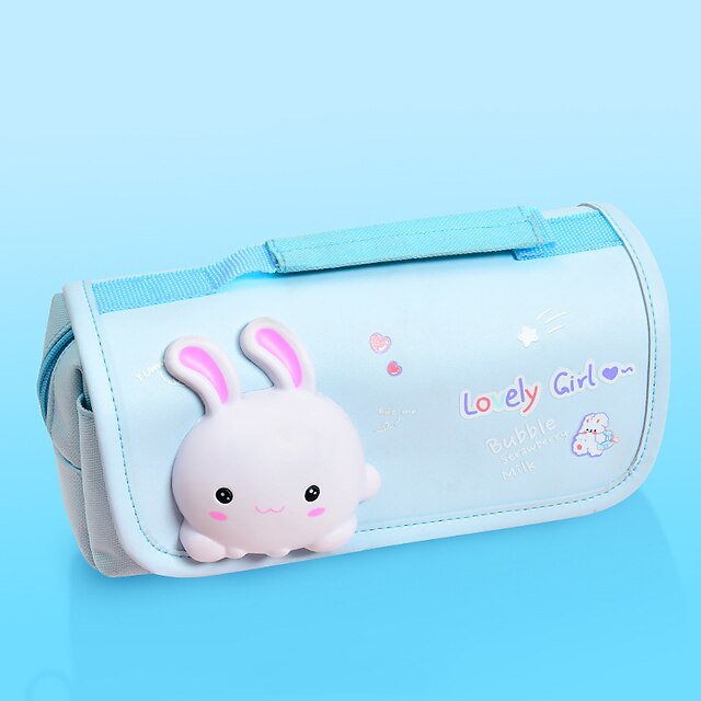 Consumer Electronics Stationery | Pencil Case Pen Pouch Marker Bag Cute Wear-Resistant Multifunction Canvas for School Student K