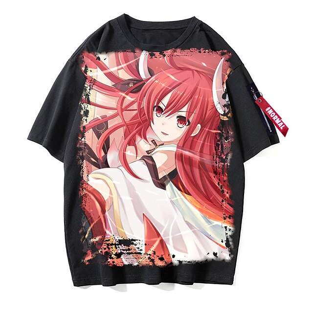 Toys & Hobbies Cosplay & Costumes | Inspired by Date A Live Kotori Itsuka Cosplay Costume T-shirt Polyester / Cotton Blend Patte