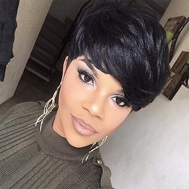 Pixie Cut Wigs Short Wigs for Black Women Pixie Cut Wig Black Pixie ...