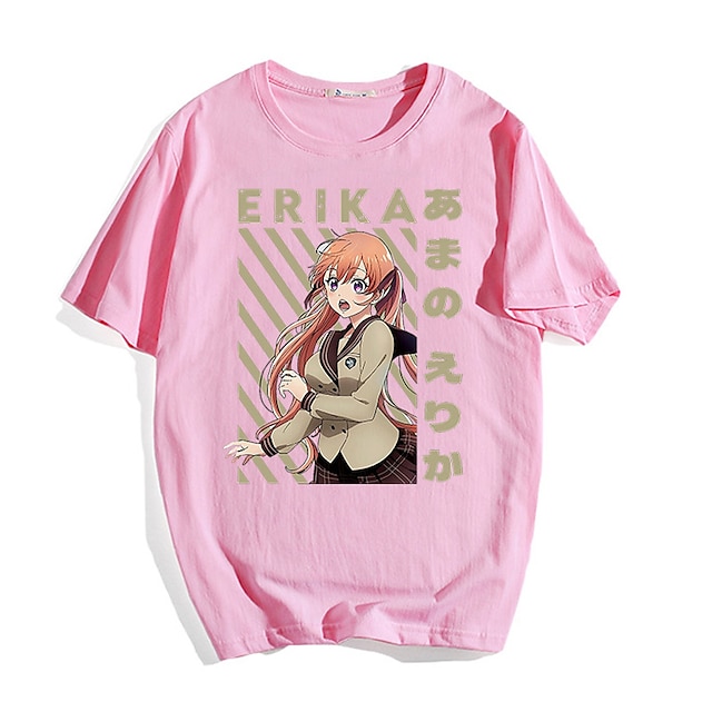 Toys & Hobbies Cosplay & Costumes | Inspired by A Couple of Cuckoos Umino Nagi Amano Erika T-shirt Anime 100% Polyester Anime Ha