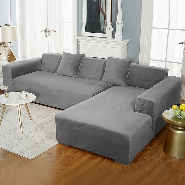  Capa de sofá de veludo capa de sofá para sofá de almofada capa de sofá macia grossa protetor de móveis lavável, capas de sofá para cães, capa de sofá de forma adequada