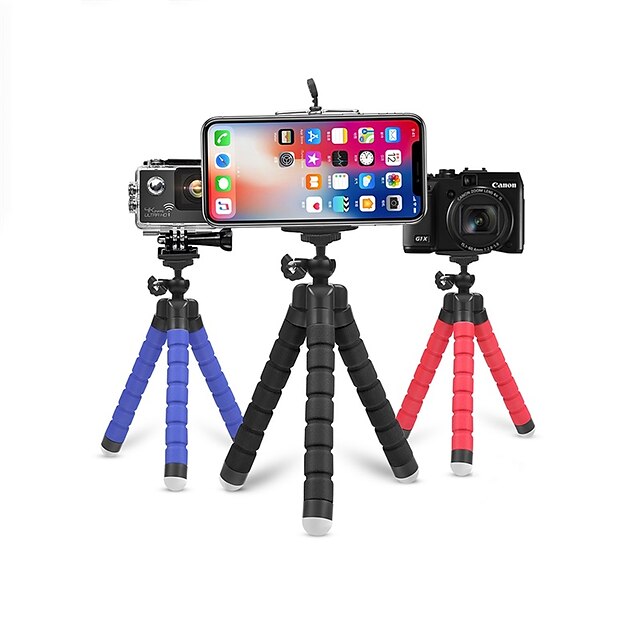 Phones & Accessories Phone Mounts & Holders | Phone Tripod Moblie Phone Clip Bracket Holder Mount TripodStand for Smartphone Cam