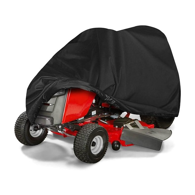  Lawn Mower Cover 210d Oxford Cloth Waterproof Sunscreen Dustproof Lawn Mower Protective Cover One Piece On Behalf