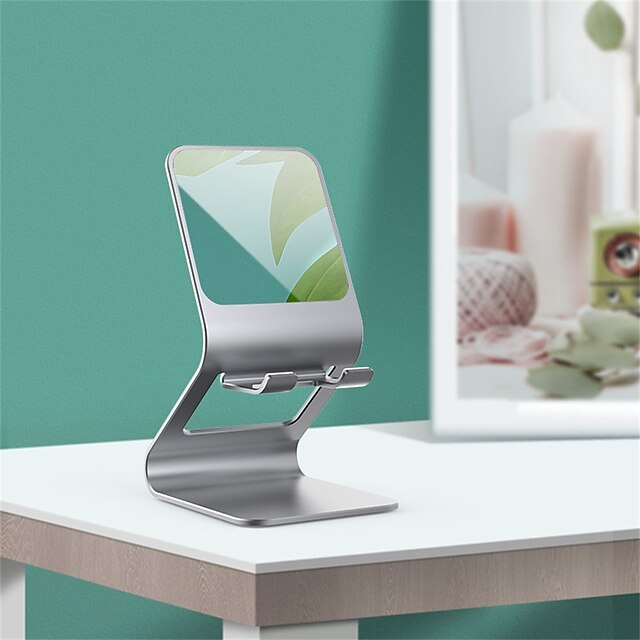 Phones & Accessories Phone Mounts & Holders | Phone Stand Portable Slip Resistant Solid Phone Holder for Desk Bedside Selfies / 