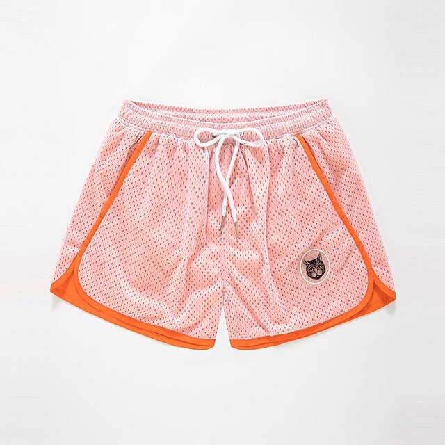  Per uomo Boxer da mare Pantaloncini da mare Asciugatura rapida Leggero Boxer da surf Costume da bagno Con tasche Fodera in rete A cordoncino Nuoto Surf Spiaggia Sport acquatici Tinta unita Estate