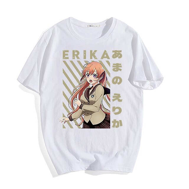 Toys & Hobbies Cosplay & Costumes | Inspired by A Couple of Cuckoos Umino Nagi Amano Erika T-shirt Anime 100% Polyester Anime Ha