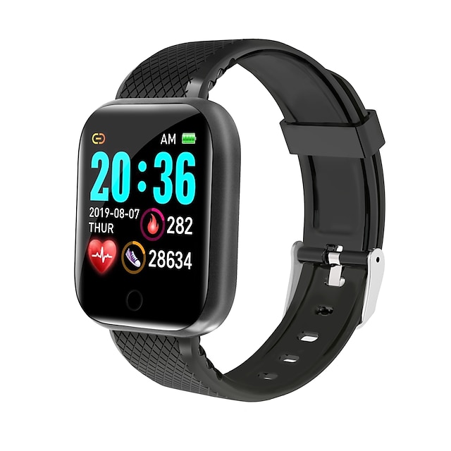  d20spr camo grå band pulsmätare smartwatch sport mode för damer man sport fitness tracker stegräknare