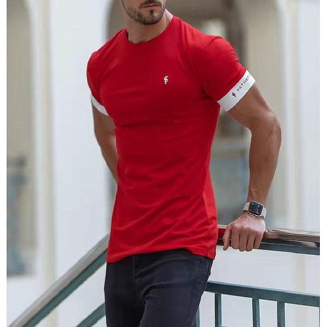 Sports & Outdoors Running, Jogging & Walking | 2022 european and american new products summer leisure sports fitness mens solid 