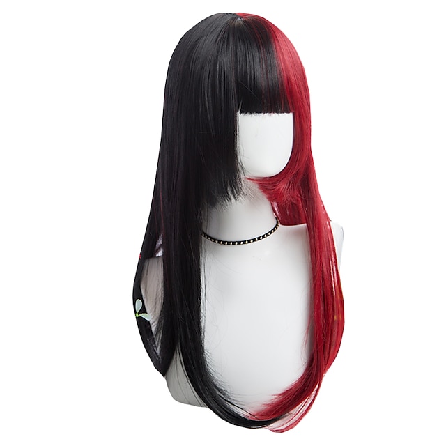 Toys & Hobbies Cosplay & Costumes | Black / Red Lolita Lolita Wig 60 inch Cosplay Wigs Other Wig Halloween Wigs - EL80236