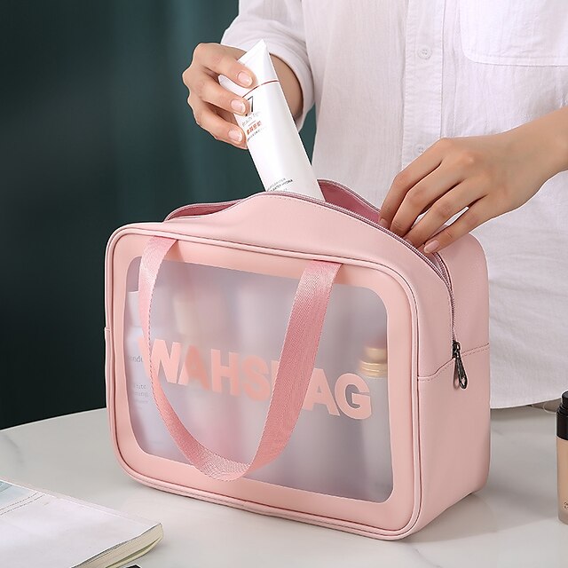 Home & Garden Home Decor | Women Travel Storage Bag Toiletry Organize Waterproof PVC Cosmetic Bag Portable Transparent MakeUp Ba