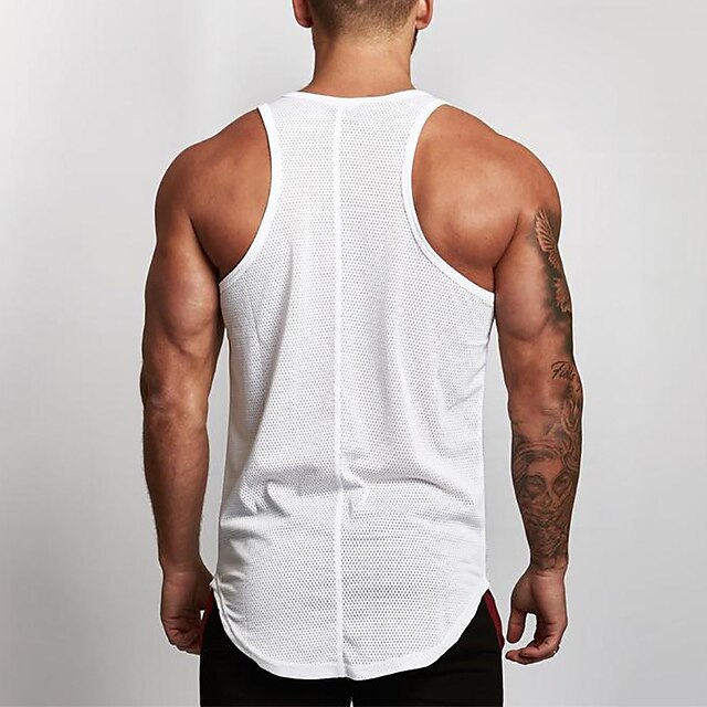 Sports & Outdoors Running, Jogging & Walking | Mens Sleeveless Running Tank Top Tee Tshirt Tank Top Athletic Athleisure Breathab