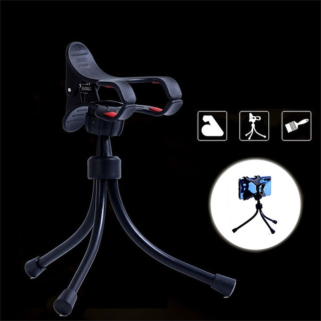 Phones & Accessories Phone Mounts & Holders | Universal Phone Mount Tripod Adapter For Xiaomi Samsung Rotation Portable Flexible