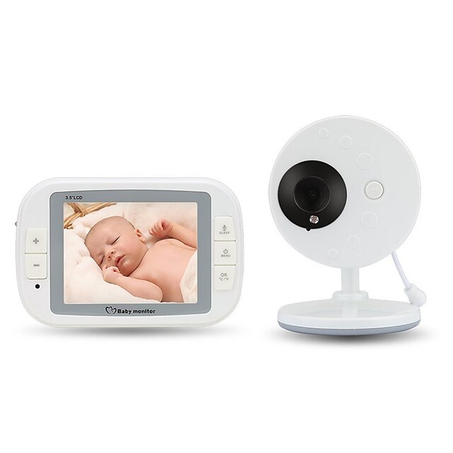  LITBest Babyfoon 0.3 mp Effectief aantal pixels Ir Camera 120 ° Kijkhoek 5 m Nacht Visie Bereik