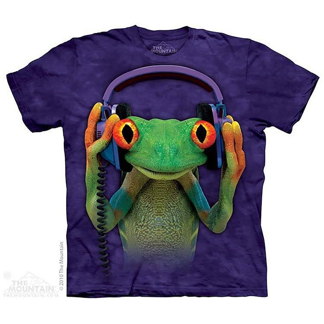  Boys 3D Animal T shirt Short Sleeve 3D Print Summer Spring Active Sports Fashion Polyester Kids 3-12 Years Outdoor Daily Regular Fit
