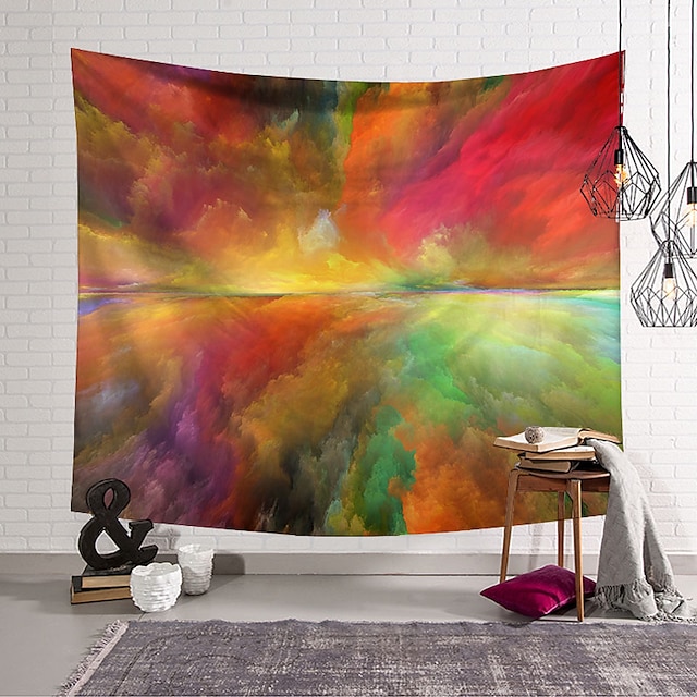 Home & Garden Home Decor | Colorful Wall Tapestry Art Decor Blanket Curtain Hanging Home Bedroom Living Room Decoration Polyeste