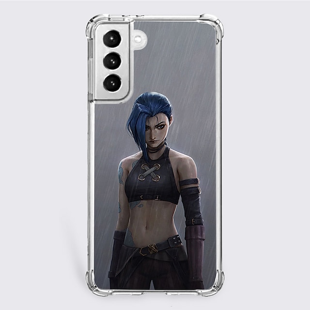  Anime Phone Case For Samsung Galaxy A73 A53 A33 S22 Ultra Plus S21 FE S20 A72 A52 A42 Unique Design Protective Case Transparent Pattern Shockproof Back Cover TPU