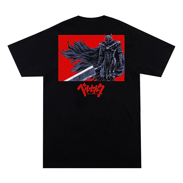 Toys & Hobbies Cosplay & Costumes | Inspired by Berserk Berserker Armor T-shirt Cartoon 100% Polyester Anime Harajuku Graphic Ka