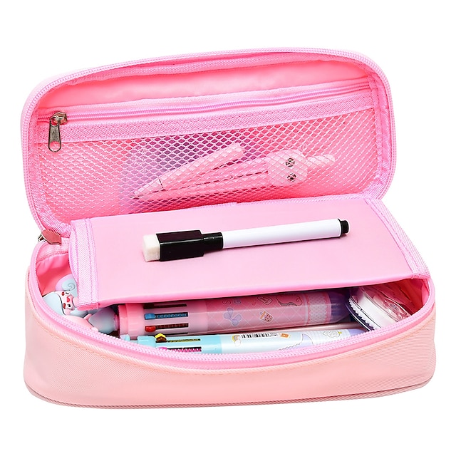 Consumer Electronics Stationery | Pencil Case Pen Pouch Marker Bag Multifunction With Zipper Big Capacity Oxford Cloth for Schoo