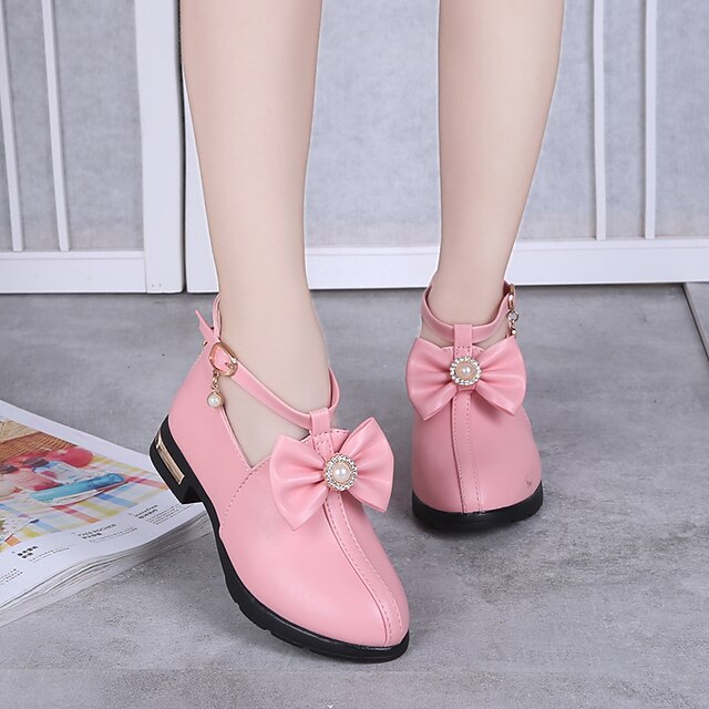 Shoes & Bags Kids Shoes | Girls Flats Princess Shoes Leather Portable Princess Shoes Big Kids(7years +) Little Kids(4-7ys) Daily