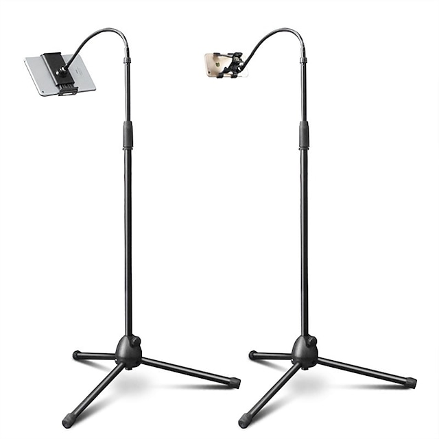  Portable Tripod Stand Lazy Tablet ipad Clip Camera Tripod Smartphone Phone Holder Video Photography for Xiaomi Huawei