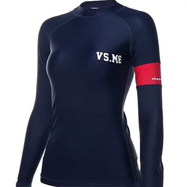 Sports & Outdoors Surfing, Diving & Snorkeling | Womens Rash Guard UPF50+ Breathable Quick Dry Long Sleeve Sun Shirt Swim Shirt 