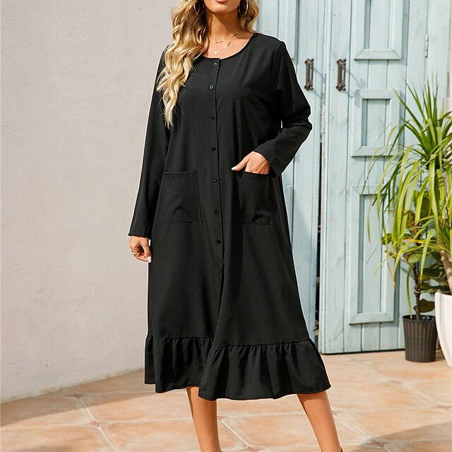 Ekouaer Womens Nightgown Soft Cap Sleeves Sleep Dress Loose Comfy Pajama Dress Printed Sleepwear S-XXL 