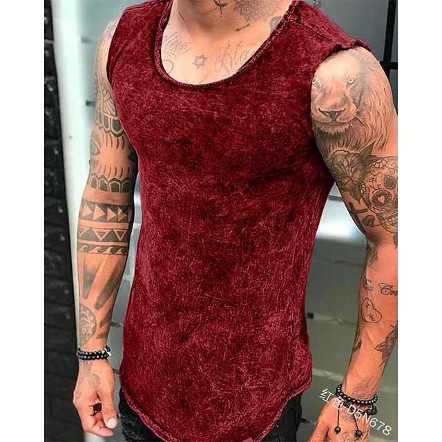 Sports & Outdoors Running, Jogging & Walking | Mens Sleeveless Running Tank Top Tee Tshirt Top Athletic Summer Breathable Quick 