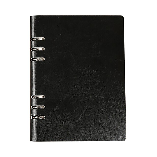  Agenda Diary Personal Organizer PU Leather Cover Loose-leaf Notebook Replaceable Paper Traveler bussiness Notepad Stationery Supplies