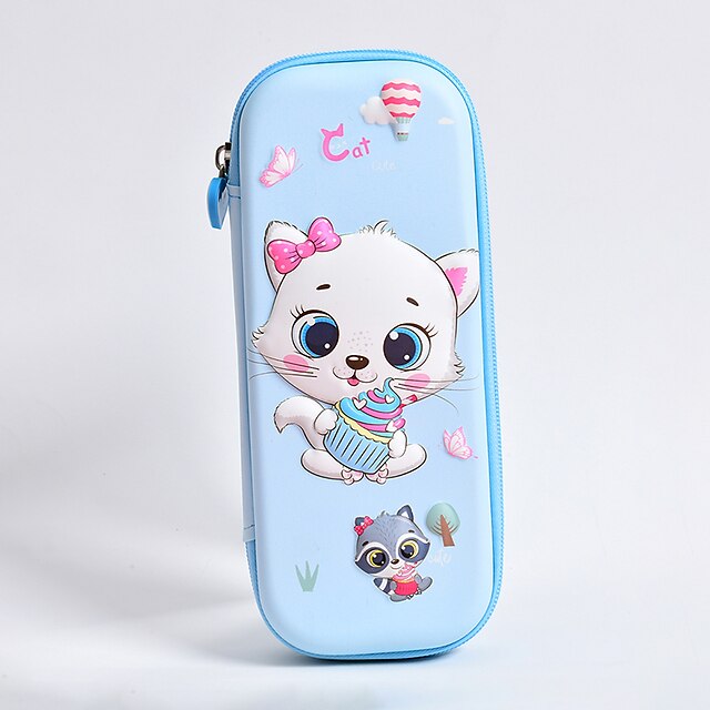 Consumer Electronics Stationery | Pencil Case Pen Pouch Marker Bag Cartoon Cute Lightweight Cotton for School Student Kids - TR6