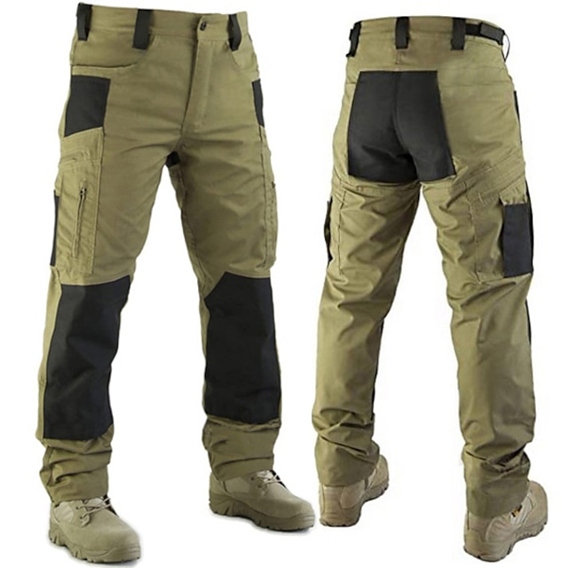  Men's Military Ripstop Cargo Work Pants Hiking Tactical Pants Outdoor Quick Dry Multi Pockets Breathable Lightweight Pants / Trousers Bottoms