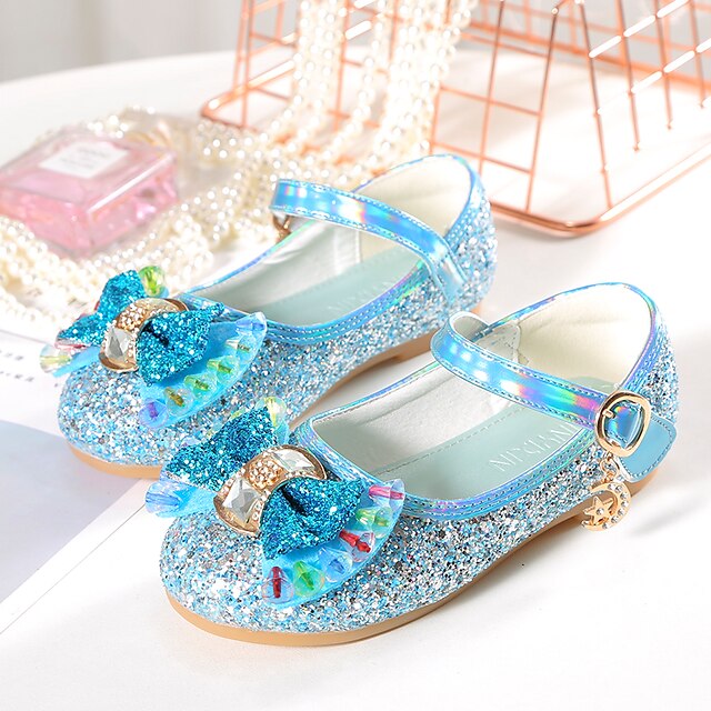 Shoes & Bags Kids Shoes | Girls Flats Dress Shoes Flower Girl Shoes Princess Shoes School Shoes Rubber PU Portable Shock Absorpt