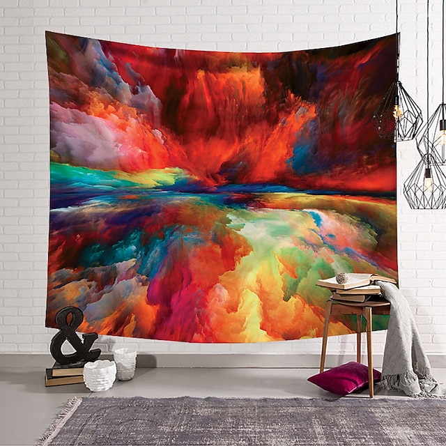 Home & Garden Home Decor | Colorful Wall Tapestry Art Decor Blanket Curtain Hanging Home Bedroom Living Room Decoration Polyeste