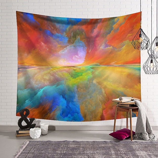 Home & Garden Home Decor | Colorful Wall Tapestry Art Decor Blanket Curtain Hanging Home Bedroom Living Room Decoration Polyeste