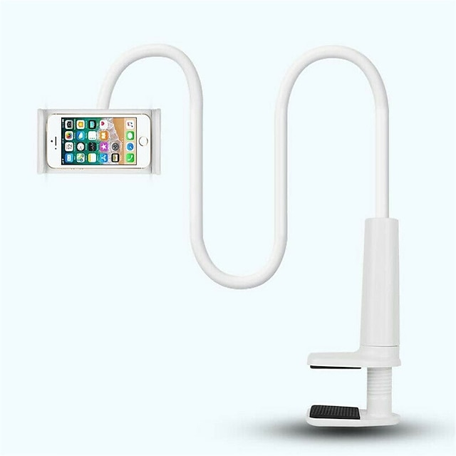  Flexible 360 Lazy Bed Desk Phone Holder & Stands Gooseneck Mount Stand For iPad Android Tablet