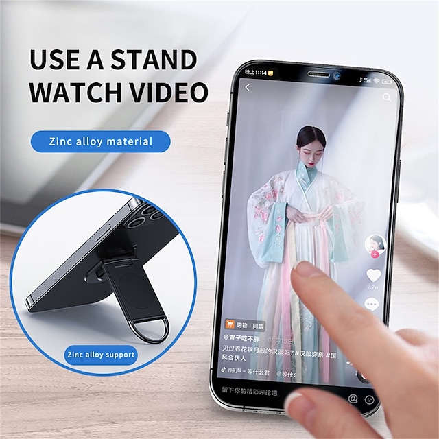 Phones & Accessories Phone Mounts & Holders | Mobile Stand Magnetic Mobile Phone Holder Foldable Car Cell Phone Support Portable